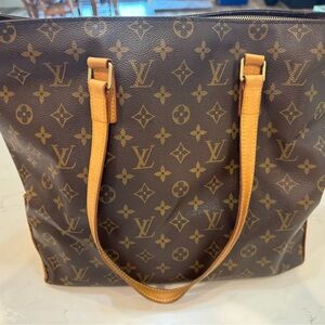 Louis Vuitton monogram Canvas Cabas Piano Tote